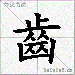 齒